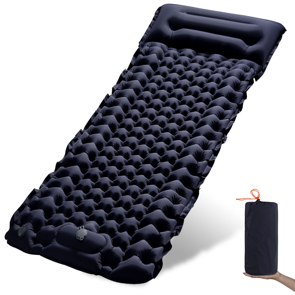 Portable Camping Foot Step Inflatable Sleeping Pad