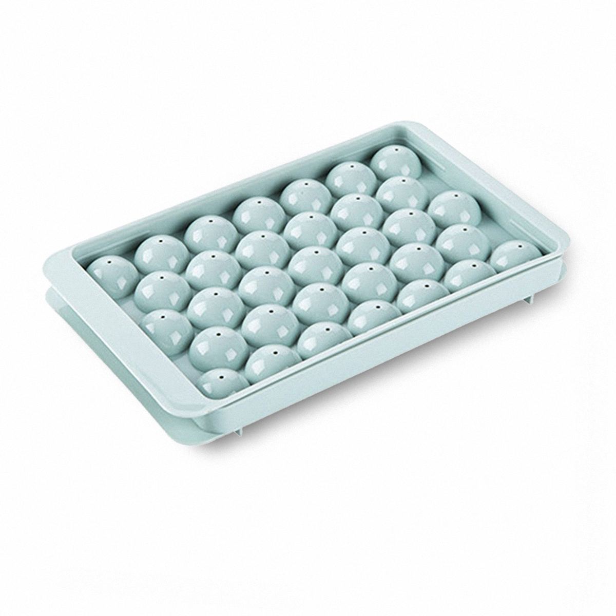 Round Ice Cube Tray With Lid