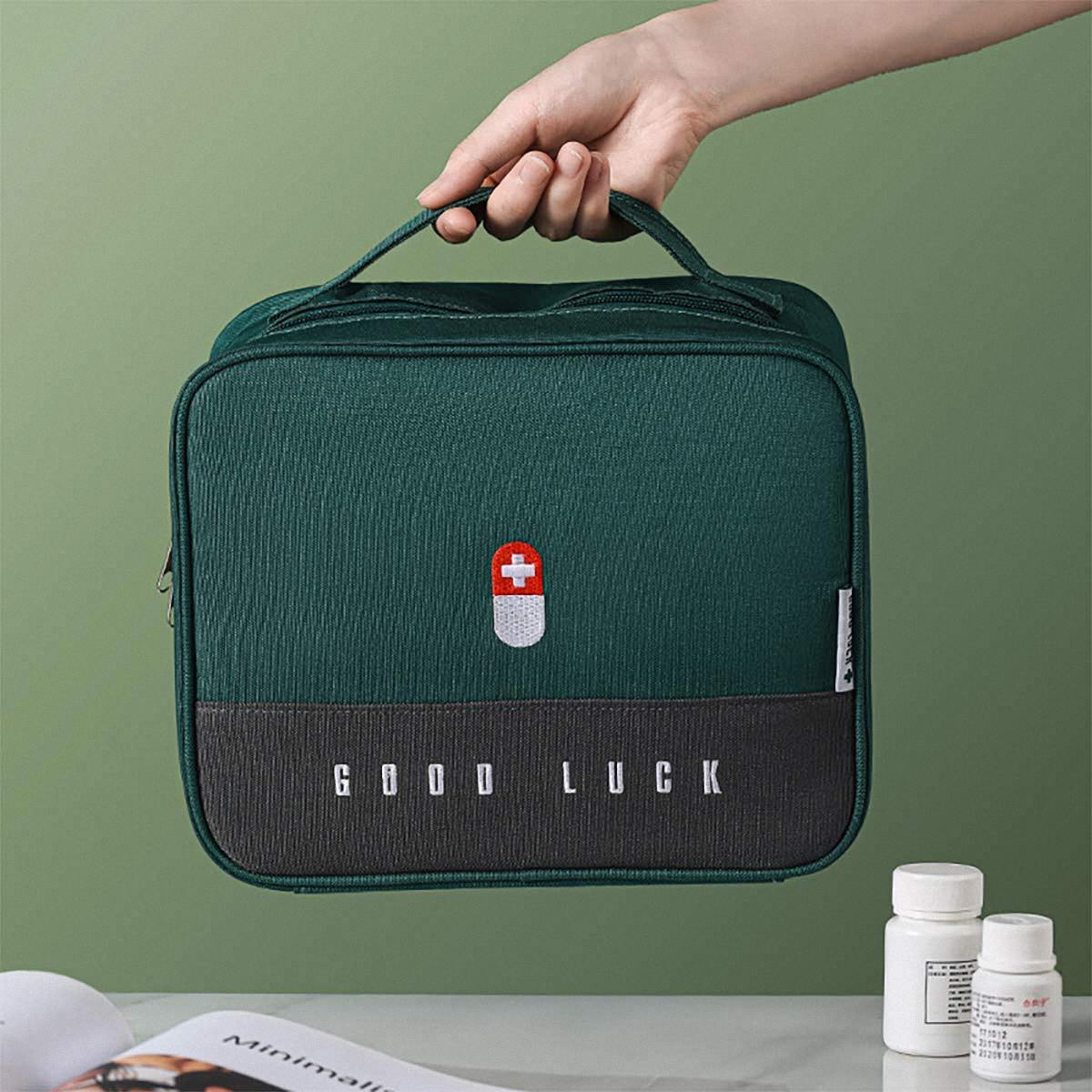 Portable First Aid Bag Medication Storage Bag