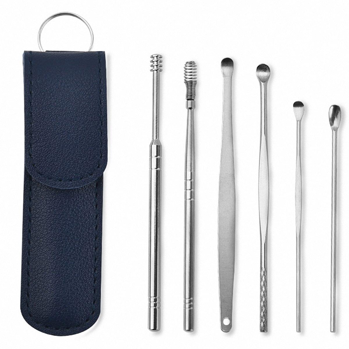 6 Set Metal Ear Wax Removal Tool