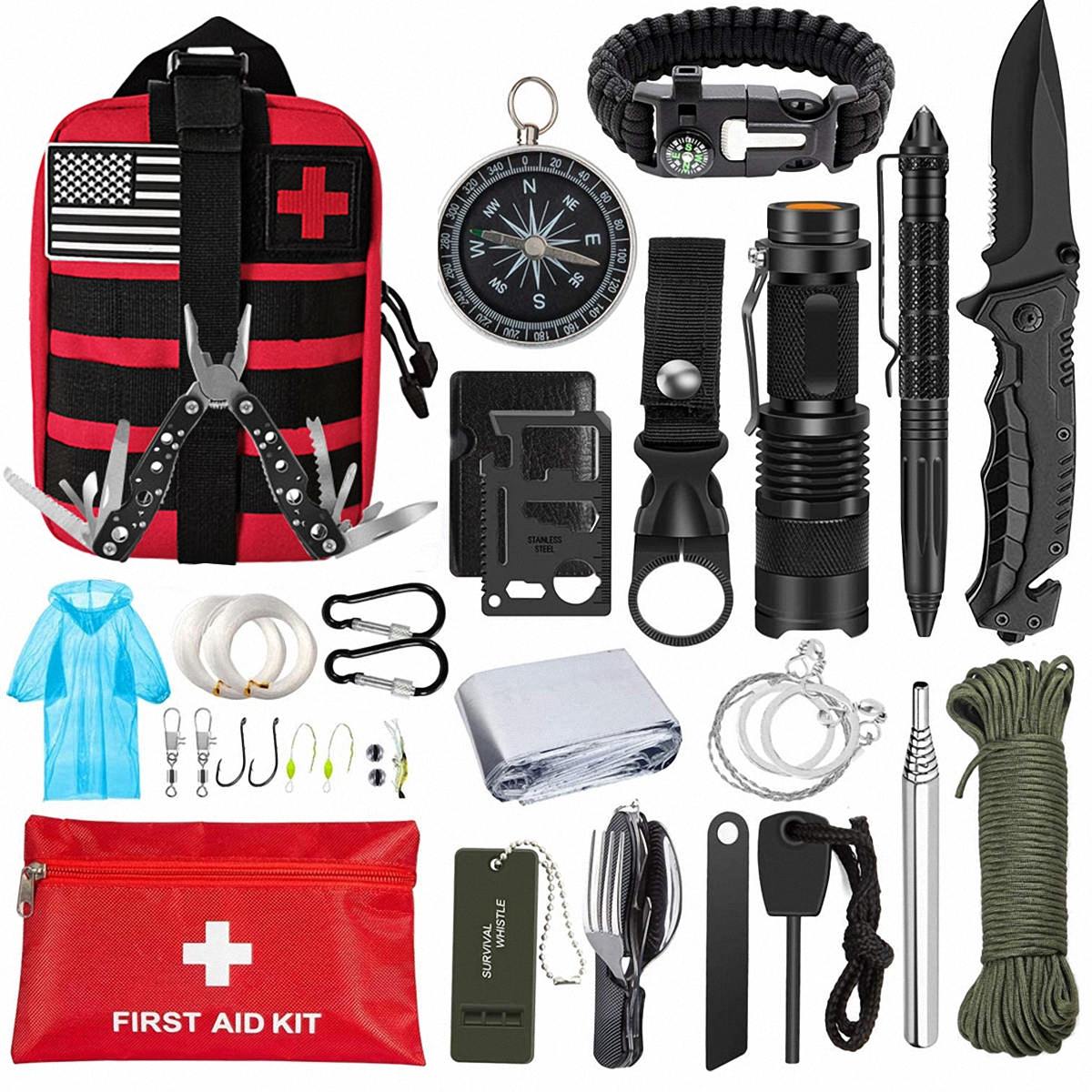 Outdoor Camping Equipment Survival Tool Set