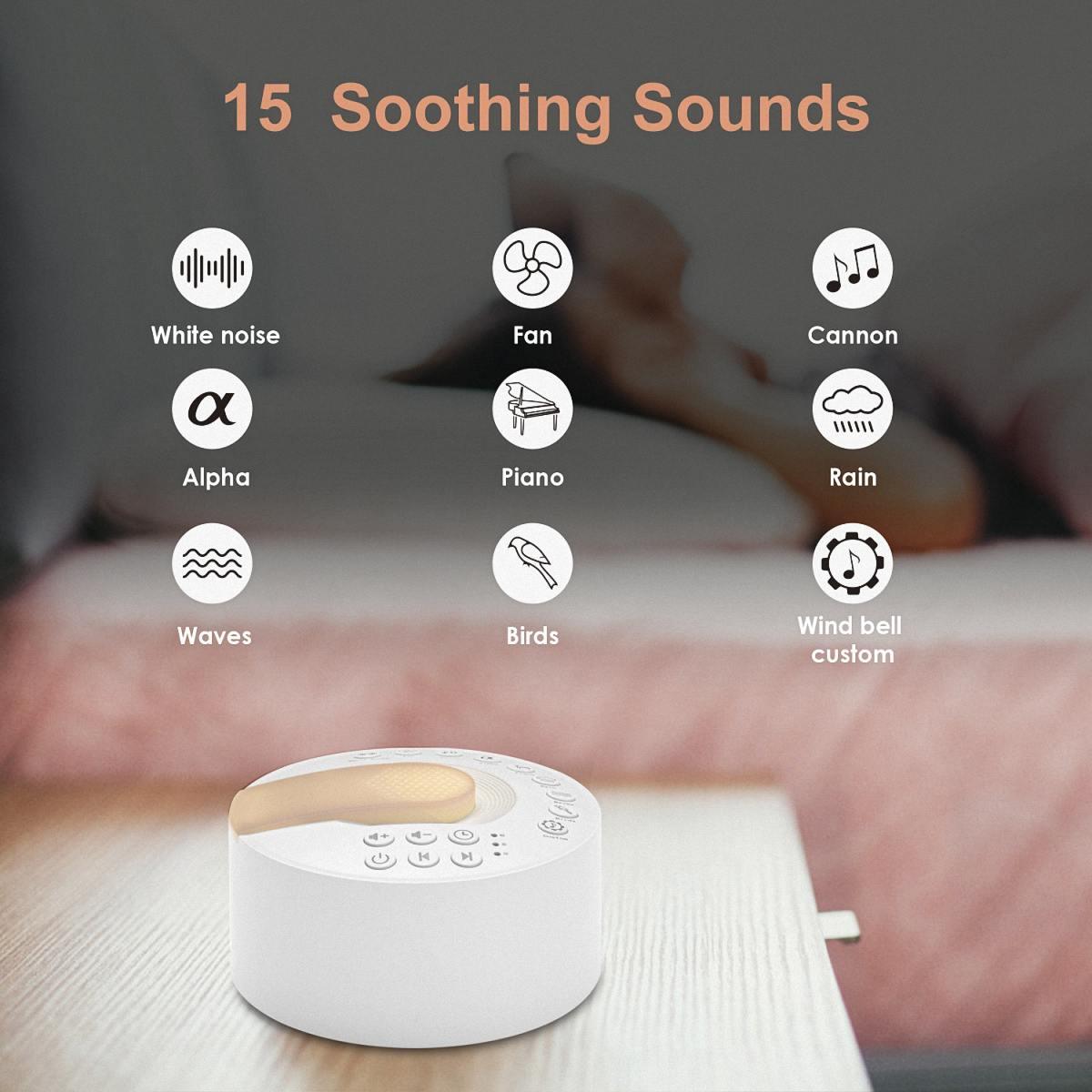 White noise sleep device, sleep aid - BoxtoHeart