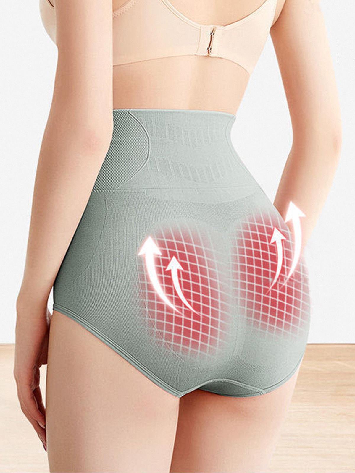 Honeycomb Seamless High Waist Tummy Panties