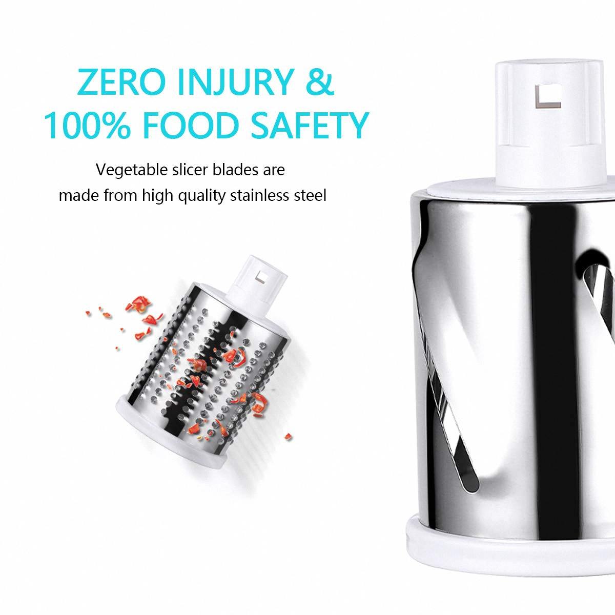 Manual Rotary Cheese Grater 3 in 1