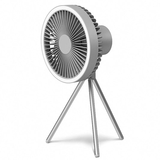 Small Fan with 10000mA Battery & LED Light