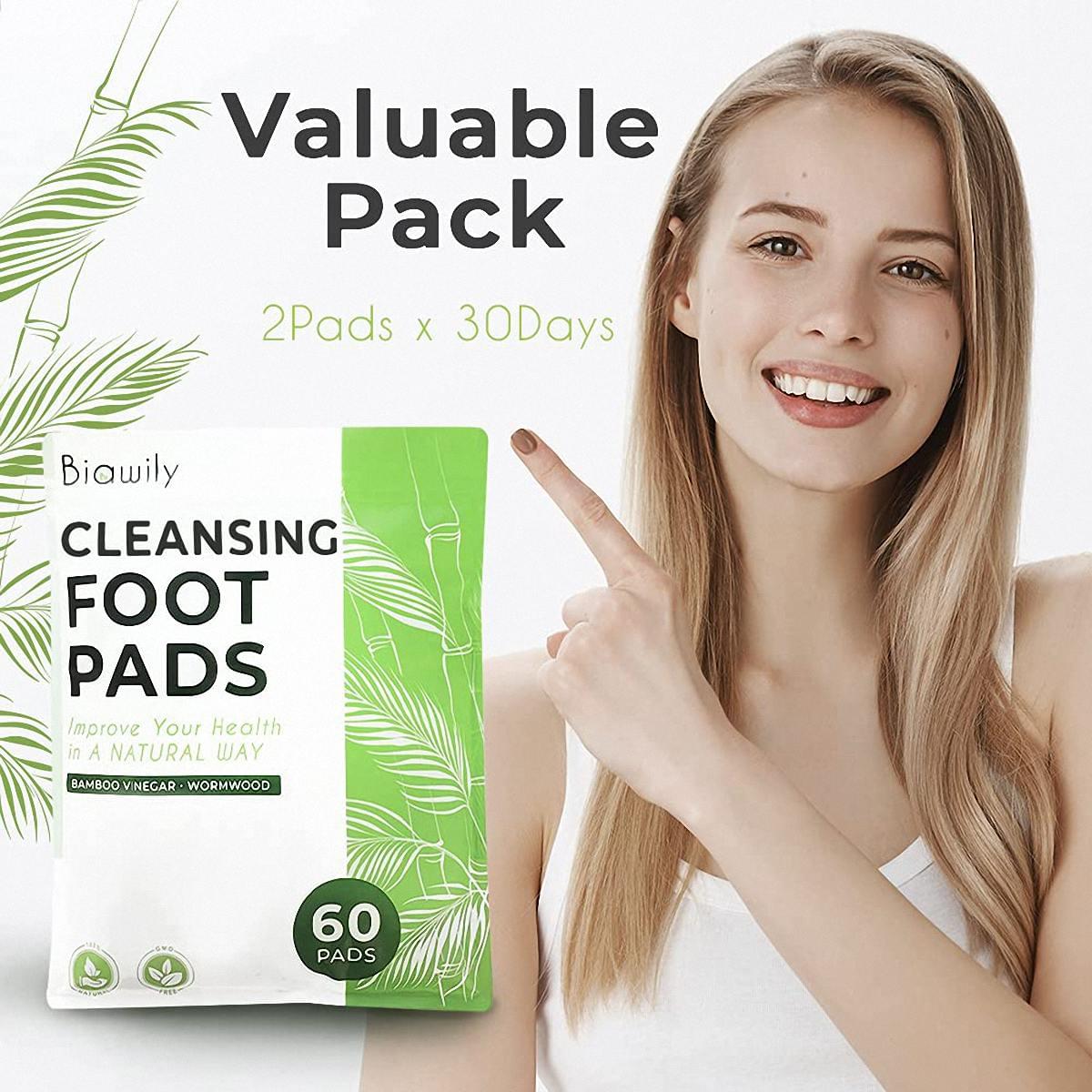 10/20/30/60 Pieces Herbal Foot Cleaning Pads