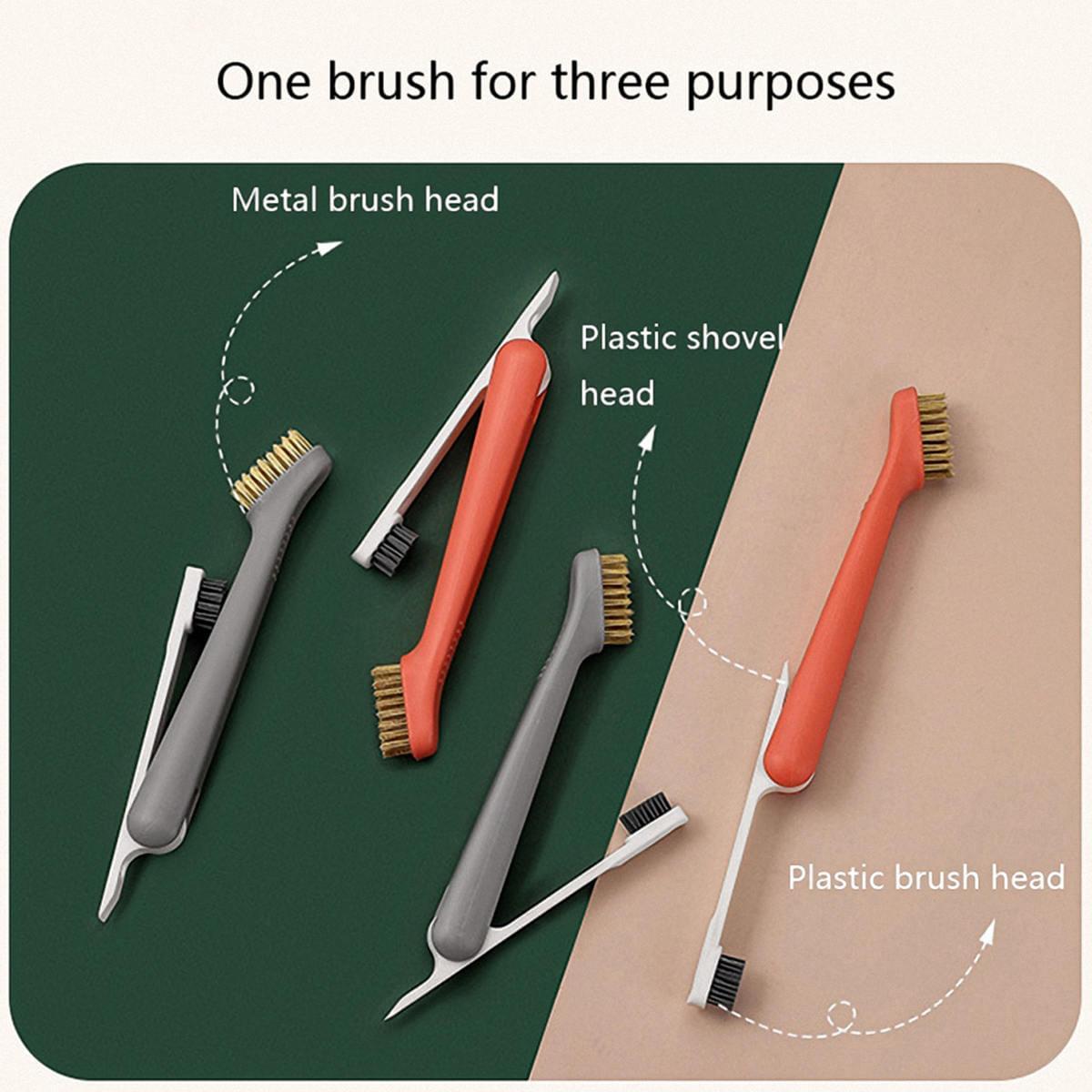 3 in 1 Kitchen Cleaning Brush Gas Stove Brush