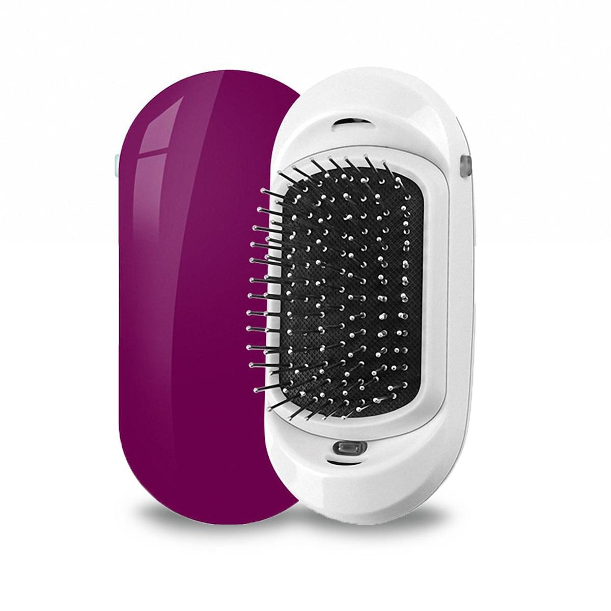 Electric Massage Brush Comb Infused with Negative Ion Enchantment, Anti-Static