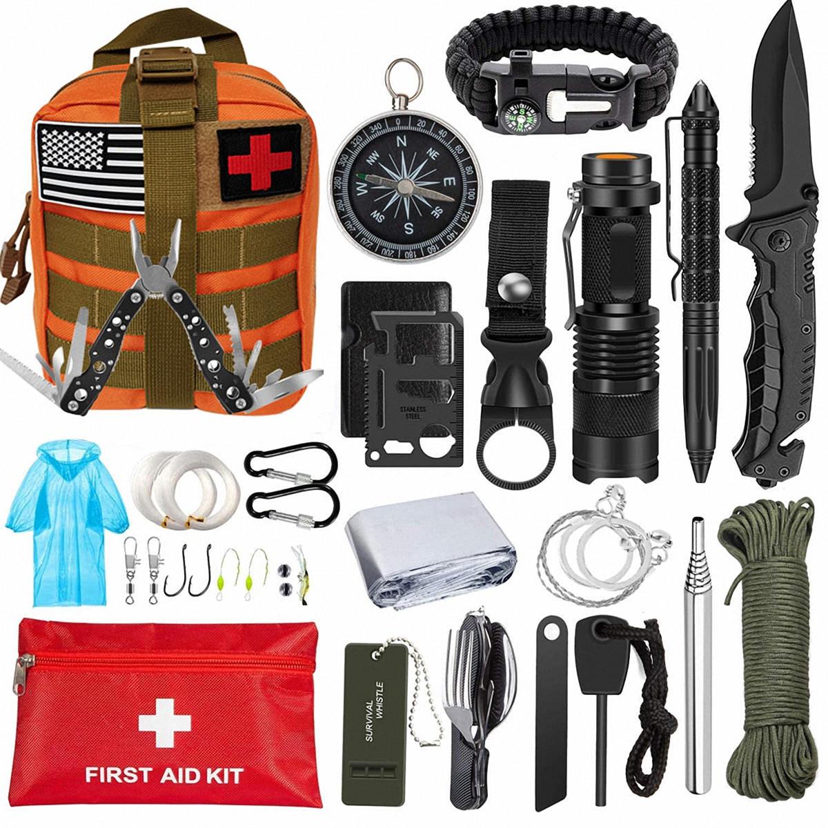 Outdoor Camping Equipment Survival Tool Set