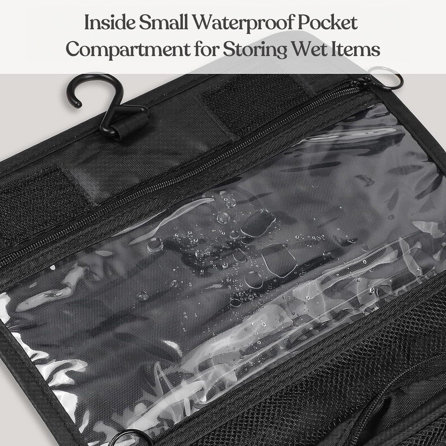 Hanging Toiletry Bag - Stylish Travel Organizer