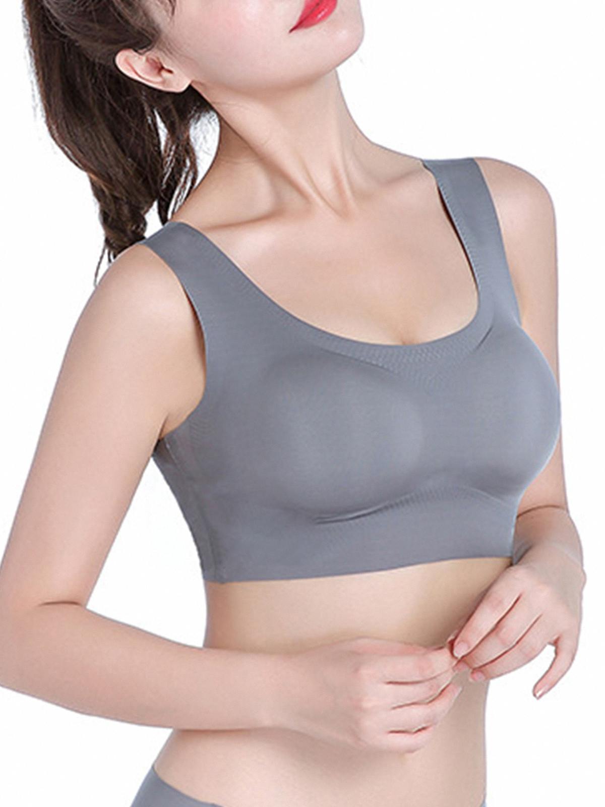 Women's Seamless Casual Bra with Removable Pads