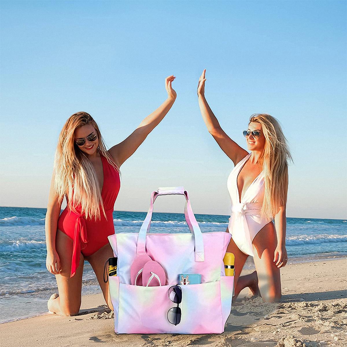 Waterproof Beach Tote Bag, Extra Large