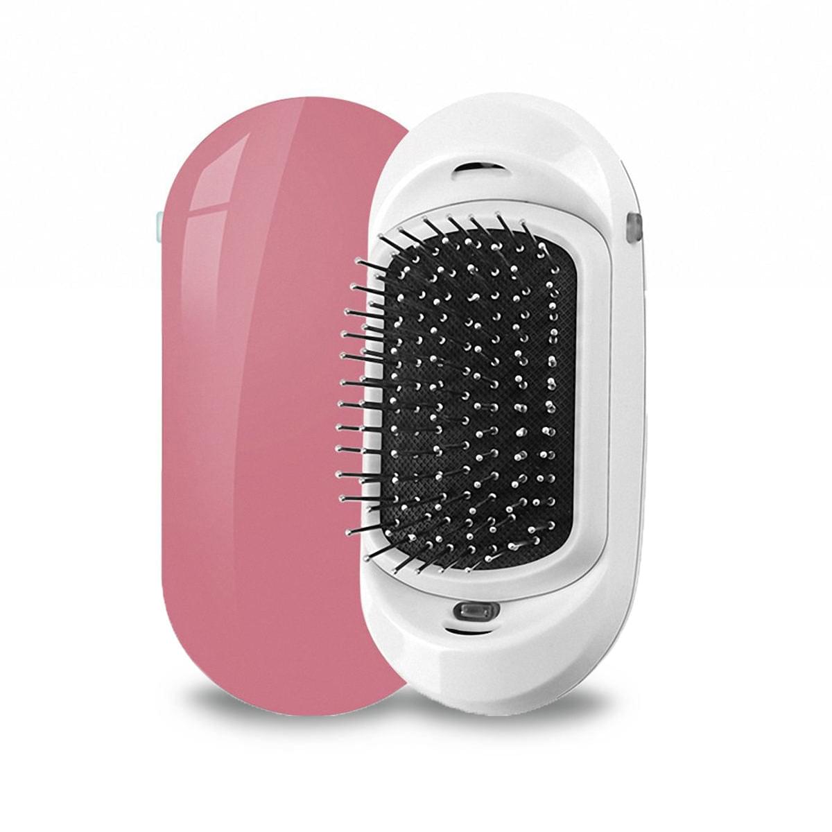 Electric Massage Brush Comb Infused with Negative Ion Enchantment, Anti-Static