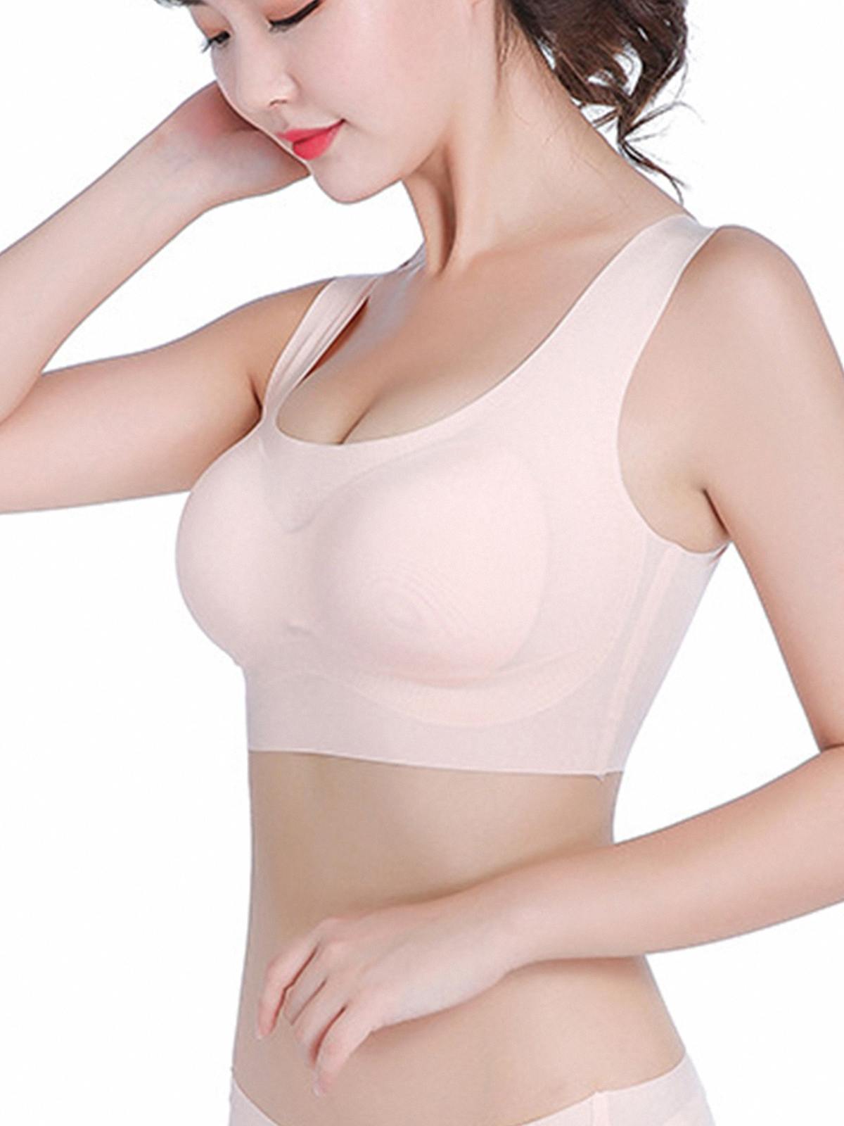 Women's Seamless Casual Bra with Removable Pads